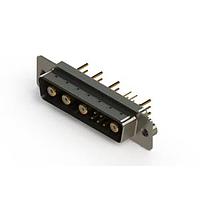 EDAC 627-9W4-224-7T2 Mixed Contact D-Sub Connectors Vertical Combo Dsub