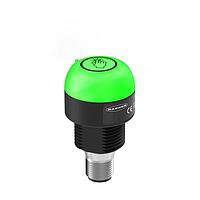 Banner Engineering K30PTAMRGB7Q Beacons K30 Pro Touch Series: 7-color RGB Touch Sensor; Voltage: 12-30 V dc; Housing: Polycarbonate; IP67 IP69K; Input/Output: Bimodal, NO, Momentary; Colors: Multicolor; 8-pin M12 Integral QD