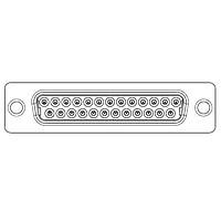 JAE Electronics DESP-JB9PR D-Sub Connectors - Standard Density