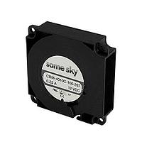 Same Sky (formerly CUI Devices) CBM-4010C-150-227 DC Blower dc blower, 40 mm squ are, 10 mm, 12 Vdc,