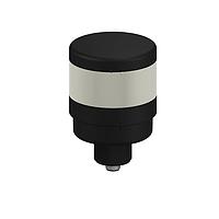 Banner Engineering TL70BQ Modular Tower Light TL70 Tower Light; Black Housing: 1-Color Indicator; Voltage: 12-30 V dc; Environmental Rating: IP65; Input: Bimodal; Colors: Blue; 5-pin M12 Integral QD