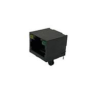 Adam Tech MTJ-88ARX1-LG Modular RJ45 MODULAR JACK, DIP, SIDE ENT