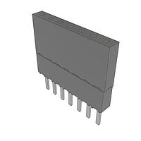 Samtec ESW-107-23-T-S Non-Stackthrough .100" Elevated Socket Strip