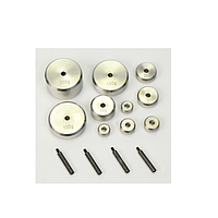 Checkline MTG-RINGS Stackable Ring Weight Set for MTG thickness gauge