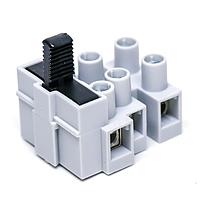 AMP Connectors - TE Connectivity 503SI03EDS Europa Barrier Strip 3P TERM BLOCK 10MM 250V 10A