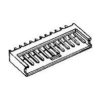 AMP Connectors - TE Connectivity 280376-1 Shrouded 22P AMPMODU II SHRD HDR, ST, TIN