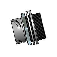 Amphenol CONEC 17-102314 Circular RECEPTACLE ASSEMBLY KIT - WHITE PLASTIC VERS. WITH SH. RJ45 COUPLER