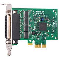 Brainboxes PX-260 RS-232 LP PCIe 4xRS232 1MBaud