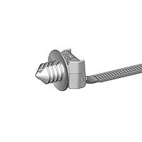 Avery Dennison 20002-0 Fir Tree CT,4 FLUTE CURVETIE GREY 500/BAG,5000/CASE