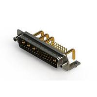 EDAC 629-36W4650-2N5 Mixed Contact D-Sub Connectors Right-angle Power Combo D-Sub Connector