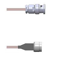 Amphenol Custom Cable Q-0J02I0005011i RF Cable Assemblies BNC-SP/N-SP G316 11I