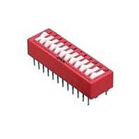 Grayhill 76SB02T DIP Switches DIP Switch SPST Raised Rocker 2 Pos