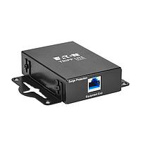 Eaton B110-SP-POE-1 Cat5/5e, Cat6, Cat6a Eaton Tripp Lite series In-Line Ethernet PoE Surge Protector - 1 Gbps, IEC Compliant, TAA