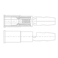Molex 19036-0002 Snap Plug A-859T SNAP PLUG O N TAPE (190360002)
