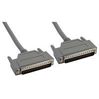 Amphenol Cables on Demand CS-DSDMDB37MM-005 D-Sub Cables D-Sub Cable, 5' Plug Male Pins to Plug