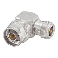 Rosenberger 53S201-K00N5 RF Adapters - In Series Type N Plug-Type N Jack R/A Adapter