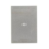 Chip Quik IPC0143-S Sockets & Adapters QFN-16 Stainless Steel Stencil
