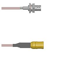 Amphenol Custom Cable Q-0403W0005018i RF Cable Assemblies BNC-SJB/SMB-SP G316 18I