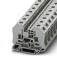 PHOENIX CONTACT 3049026 Bolt Connection Terminal Block RT 5 10-26AWG GRAY