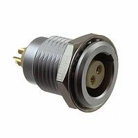 NorComp 821B002-203RF01 Connectors 1B 2P FML PNL MNT FIXED FRONT NUT