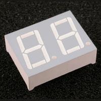 Kingbright DA56-11YWA LED Displays Dual Yellow 588nm Common Anode