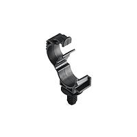 HellermannTyton 151-03863 Solar Locking Clamp Solar Locking Clamp w/ Fir Tree, 10 - 14mm Bundle Dia., 6.5mm Hole Dia., PA66HIRHSUV, Black