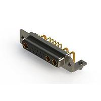 EDAC 630-13W3240-1TB Mixed Contact D-Sub Connectors Right-angle Power Combo D-Sub Connector