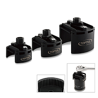 TOPTUL JDCA0114 Two Way Oil Filter Wrench (1/2", 115~140mm)