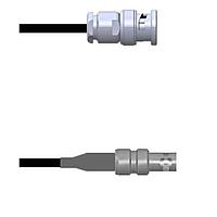 Amphenol Custom Cable Q-0J00Q0003010i RF Cable Assemblies BNC-SP/HDBNC-SJ G174 10I