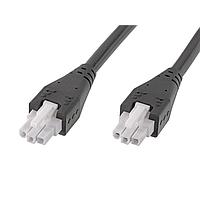 Molex 215330-0305 Discrete Wire MFJr-MFJr OTS Cable SR 500mm 3 Ckts Blk