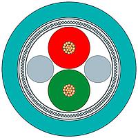 SIEMENS 6XV18303GH10 Bus Cable PROFIBUS FESTOON CABLE GP, SOLD BY THE M