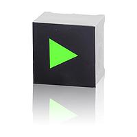 VCC CTHS15CIC05ARROW Touch Sensor CTH SQR 15mm LED 3.2V Lead Grn Arrow