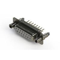 EDAC 628-M15-221-WN6 D-Sub Connectors - Standard Density Vertical Machined D-Sub Connector
