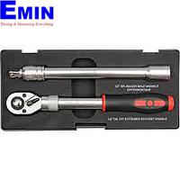 Yato YT-0300 Ratchet handle with extension bar set 1/2"