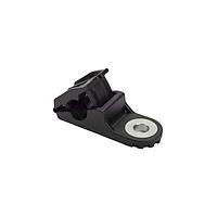 HellermannTyton 151-03624 Cable Mounting & Accessories Mini Ratchet P-Clamp, 0.15 - 0.31" Bundle Dia., M6 Hole Dia., PA66HIRHSUV/ST/ZN, Black, 1000/carton