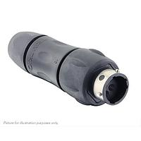 Eaton Souriau-Sunbank UTGX1JC104P Receptacles In line receptacle, with cable gland backshell, for 4 male contacts,  IP68/69K