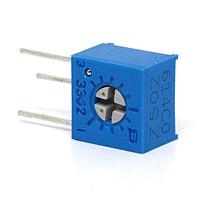 Bourns 3362Z-1-103 0.25 in Square Trimming Potentiometer 1/4"SQ 10KOHMS 10% 0.5WATTS