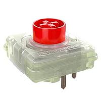 CHERRY MX1B-L2NA Pushbutton Switches MX Low Profile, RGB, Red stem,3.2mm travel, 1.2mm pre-travel, 45cN, Linear feel, No fixation pins