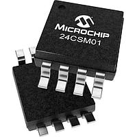 Microchip Technology 24CSM01T-I/MS EEPROM 1Mbit 3.4MHz I2C SERIAL , I-Temp, ECC, MSOP