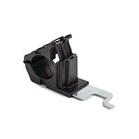 HellermannTyton 151-03621 Cable Tie Mounts Series 6 Ratchet Clamp, 0.76 - 1.42" Bundle Dia, PA66HIRHSUV/ZN, Black,