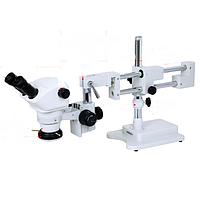 INSIZE 5106-M50T Zoom Stereo Microscope (With Universal Stand) (10X; Trinocular)