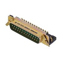 Cinch DBMM25PD Connectors DSUB 25M PCB RA G50 ZINC