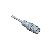 Amphenol LTW GBD-08BMMM-TL7A10 Sensor Cables / Actuator Cables Ceres, Others (GBD), Plastic, 10A+5A, 08 pins, Male Connector, Male Contact, Straight, 3 Points Lock, Overmolded, Length 10000mm, IP67