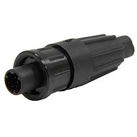 CONXALL 16982-5PG-521 Standard Circular Connector Micro-Con-X Cable End, 5-pin 26, Male, Solder Cup, Bulk