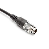 Amphenol Tuchel CA0911A800802012 Sensor Cables / Actuator Cables M16 8 Position Circular Molded, Std. Strain relief, Male to Leads, 22AWG, COMMUNICATION & DATA, UL 300V Flexible Cable Assy, 2 Meter