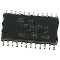 STMicroelectronics STP16CPC26MTR LED Display Drivers LV 16-bit LED Driver 5mA to 90mA 30MHz