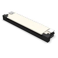 GCT (Global Connector Technology) FFC3B11-18-T Board Mount 18W, 1.0mm FFC Conn, R/A,Top Cont, Slide, H2.5mm,SMT,Tin,T&R