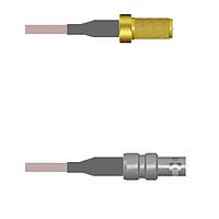 Amphenol Custom Cable Q-7100Q0005006i RF Cable Assemblies SMA-SJ/HDBNC-SJ G316 6I