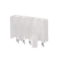 AMP Connectors - TE Connectivity 2029058-5 Shrouded VERT HDR 5P W/FLANGE 94-V2