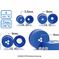 DURAN DU.2911828 Cap ptfe membrane gl45